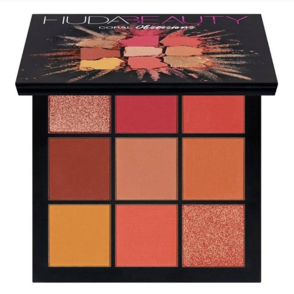 HUDA Beauty Coral Obsessions Eyeshadow Palette